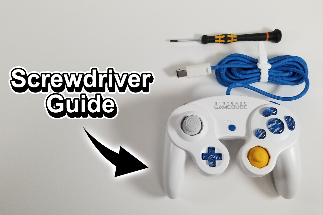 Screwdrivers Guide for Gamecube Controllers – Mayhem.shop